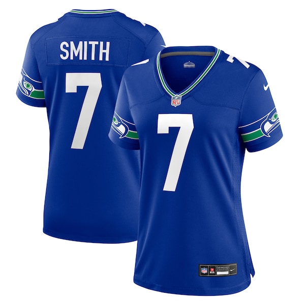 Geno Smith Seattle Seahawks Nike Women's Player Jersey - Royal/Navy - Image 2