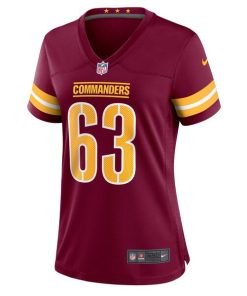 Alternative view of Tyler Biadasz Washington Commanders Nike Women's Game Jersey -  Burgundy