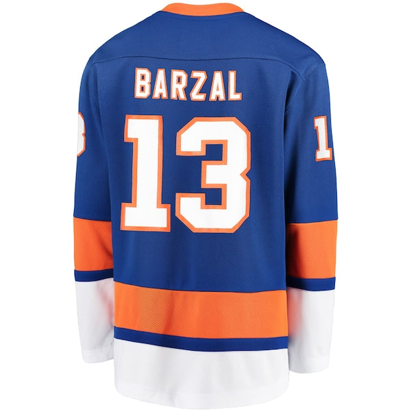 Mathew Barzal New York Islanders Youth Home Player Replica Jersey - Royal - Image 3
