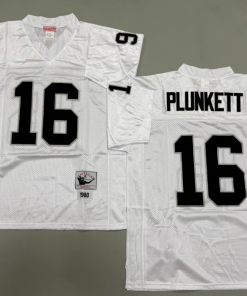Jim Plunkett Las Vegas Raiders Authentic Throwback Retired Player Jersey