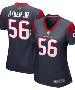 Kerry Hyder Jr. Houston Texans Nike Women's  Game Jersey -  Navy