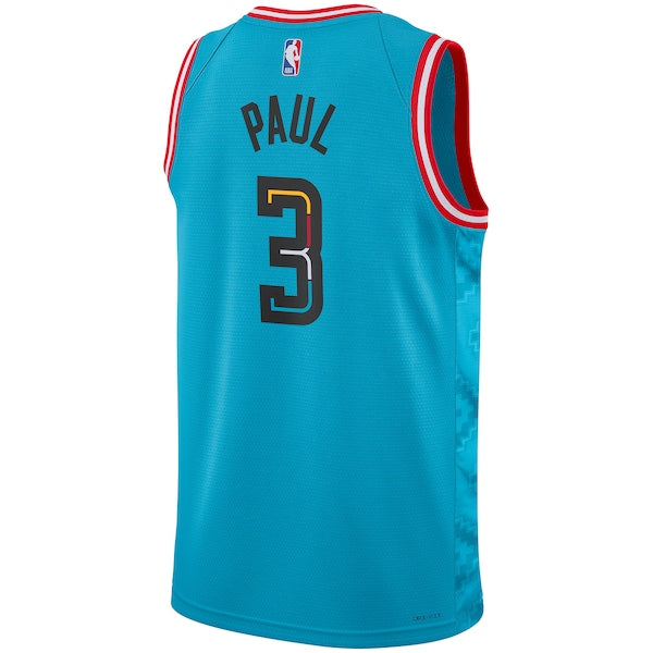 Chris Paul Phoenix Suns Nike Unisex 2022/23 Swingman Jersey - City Edition - Turquoise - Image 3