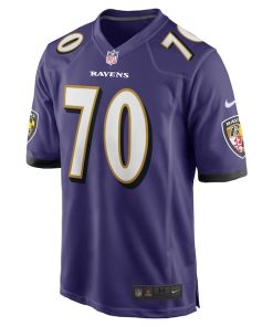 Alternative view of Roger Rosengarten Baltimore Ravens Nike Team Game Jersey -  Purple