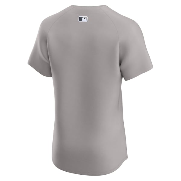 New York Yankees Nike Road Elite Jersey - Gray - Image 3