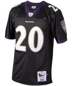 Alternative view of Ed Reed Baltimore Ravens 2004 Authentic Throwback Retired Player Jersey - Black