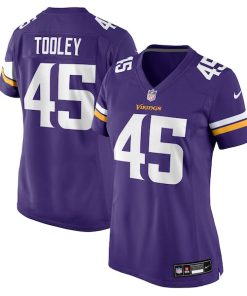 Max Tooley Minnesota Vikings Nike Women's Team Game Jersey -  Purple