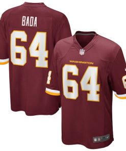 David Bada Washington Football Team Nike Game Player Jersey - Burgundy
