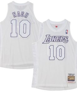 Steve Nash Los Angeles Lakers 2012 Authentic Player Jersey - White