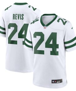 Darrelle Revis New York Jets Nike Legacy Retired Player Game Jersey - White