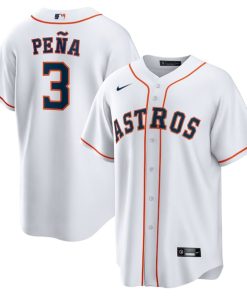 Jeremy Pe?a Houston Astros Nike Home Replica Jersey - White