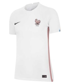 Alternative view of France Women's National Team Nike Women's 2022/23 Away Replica Blank Jersey - White