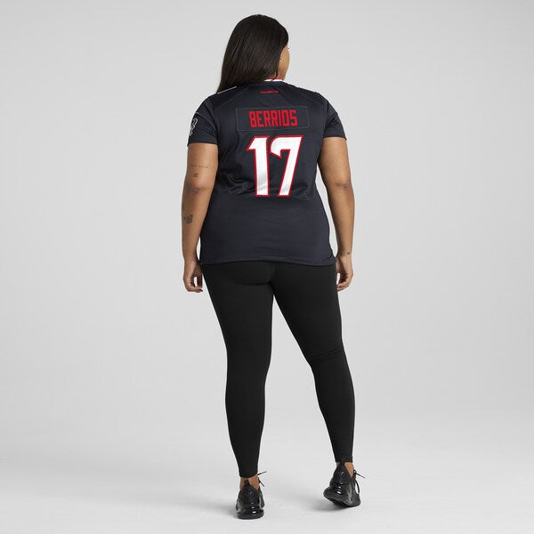 Braxton Berrios Houston Texans Nike Women's Team Game Jersey - Navy - Image 11