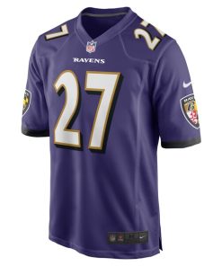 Alternative view of T.J. Tampa Baltimore Ravens Nike Team Game Jersey -  Purple
