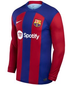 Alternative view of Ilkay G¨¹ndogan Barcelona Nike 2023/24 Home Stadium Replica Long Sleeve Player Jersey - Royal