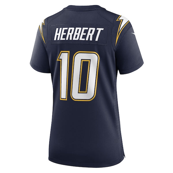 Justin Herbert Los Angeles Chargers Nike Women's Alternate Super Chargers Game Jersey - Navy/Gold - Image 4