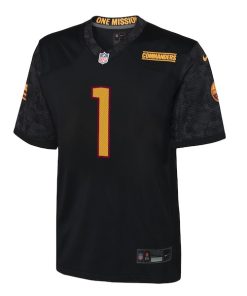 Alternative view of Jahan Dotson Washington Commanders Nike Youth Game Jersey - Black