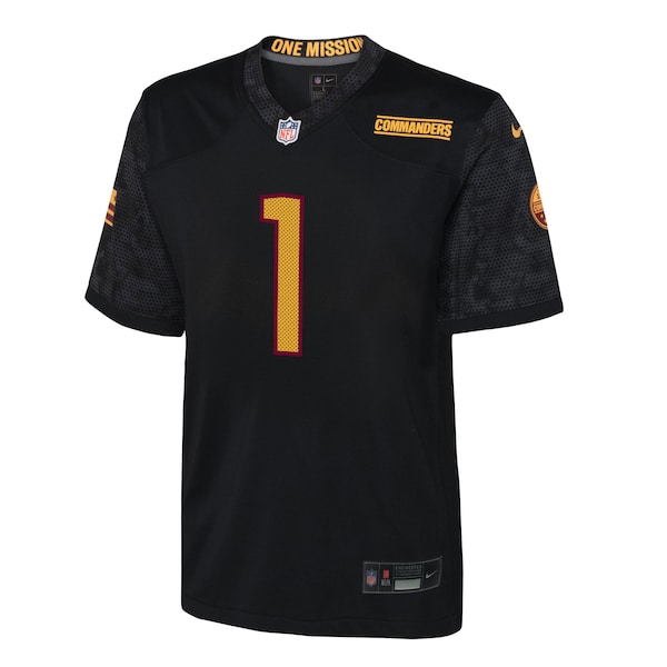 Jahan Dotson Washington Commanders Nike Youth Game Jersey - Black - Image 2
