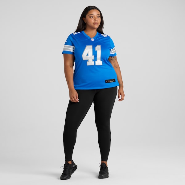 James Houston Detroit Lions Nike Women's Team Game Jersey - Blue - Image 6
