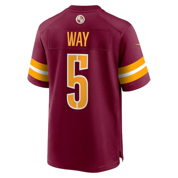 Tress Way Washington Commanders Nike Game Jersey - Burgundy - Image 3