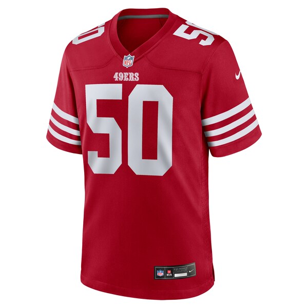 Khalil Davis San Francisco 49ers Nike Team Game Jersey - Scarlet - Image 2