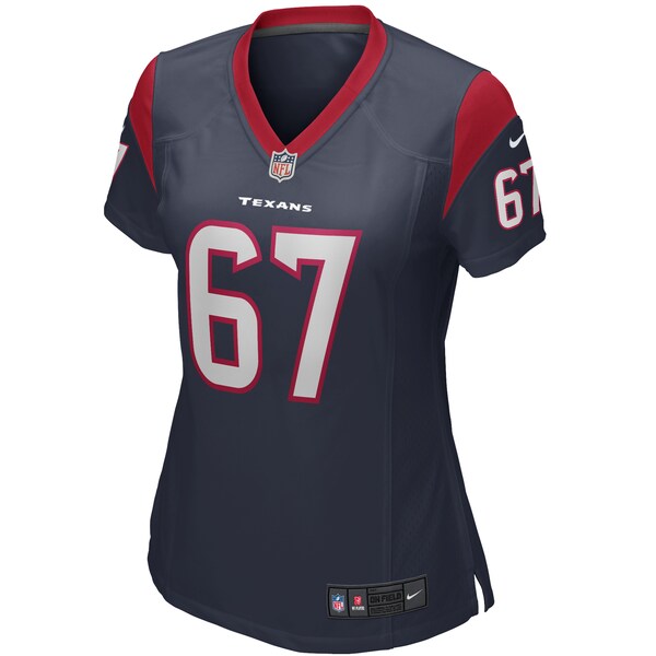 Charlie Heck Houston Texans Nike Women's Game Jersey - Navy - Image 2
