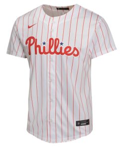 Alternative view of Bryce Harper Philadelphia Phillies Nike Youth Home Game Player Jersey - White