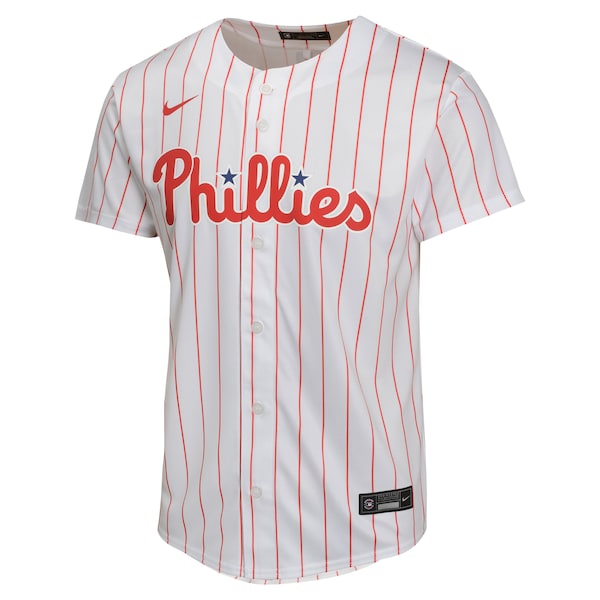 Bryce Harper Philadelphia Phillies Nike Youth Home Game Player Jersey - White - Image 2