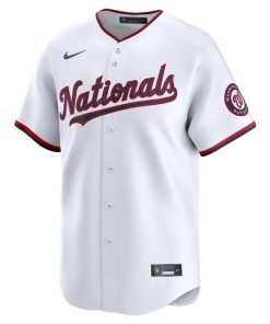Alternative view of Washington Nationals Nike Youth Home Limited Jersey - White