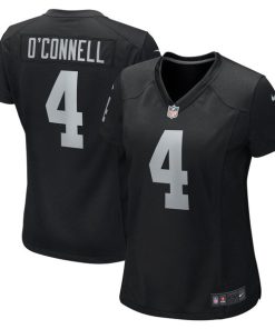 Aidan O'Connell Las Vegas Raiders Nike Women's  Game Jersey -  Black