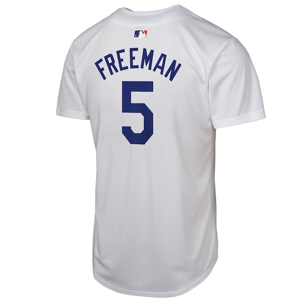 Freddie Freeman Los Angeles Dodgers Nike Youth 2024 World Series Game Jersey - White - Image 3