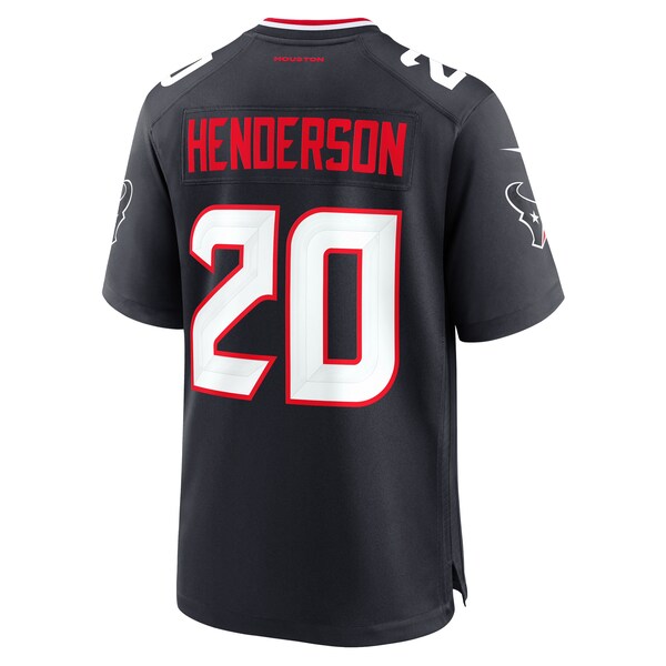 C.J. Henderson Houston Texans Nike Team Game Jersey - Navy - Image 3