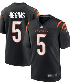 Tee Higgins Cincinnati Bengals Nike Game Player Jersey - Black