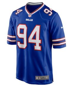 Alternative view of Andrew Brown Buffalo Bills Nike  Game Jersey -  Royal