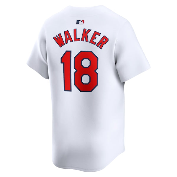 Jordan Walker St. Louis Cardinals Nike Home Limited Player Jersey - White - Image 3