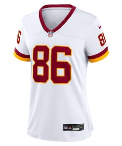 Alternative view of Zach Ertz Washington Commanders Nike Women's Game Super Bowl Era Jersey - White