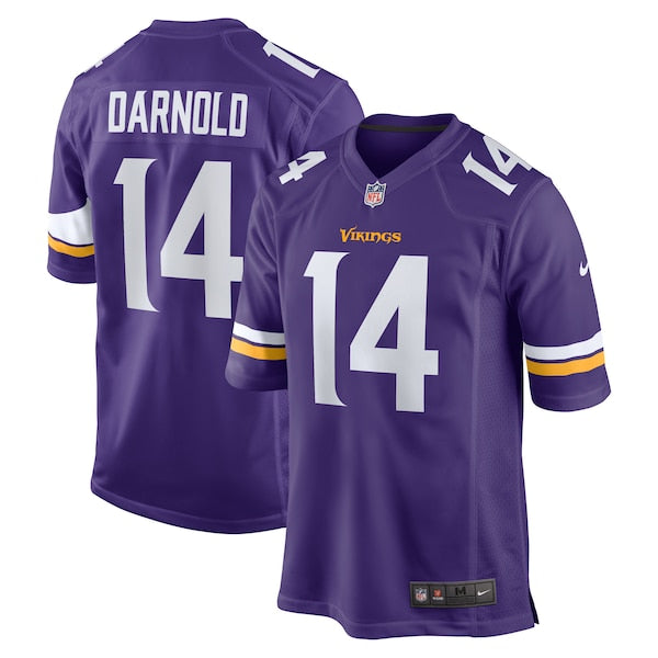 Sam Darnold Minnesota Vikings Youth Nike Team Game Jersey - Purple