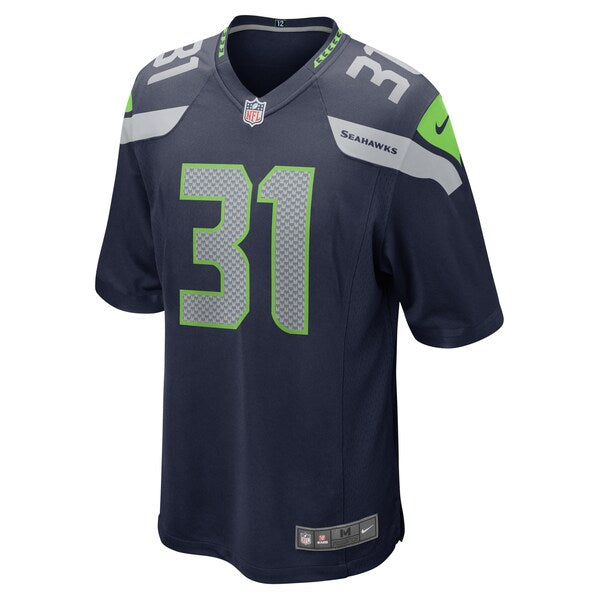 DeeJay Dallas Seattle Seahawks Nike Game Jersey - College Navy - Image 2
