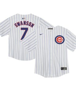 Dansby Swanson Chicago Cubs Nike Toddler  Game Jersey - White