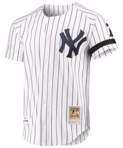 Alternative view of Don Mattingly New York Yankees Cooperstown Collection Authentic Jersey - White