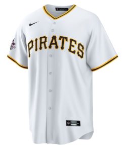 Alternative view of Pittsburgh Pirates Nike 2025 MLB All-Star Game Home Pick-A-Player Replica Jersey - White