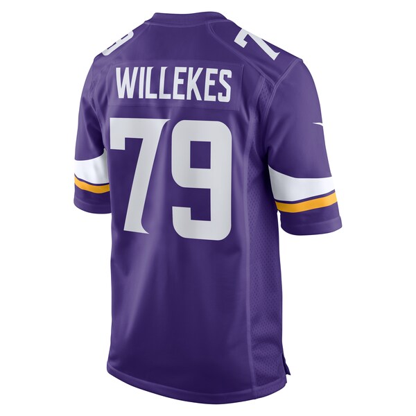 Kenny Willekes Minnesota Vikings Nike Game Jersey - Purple - Image 3
