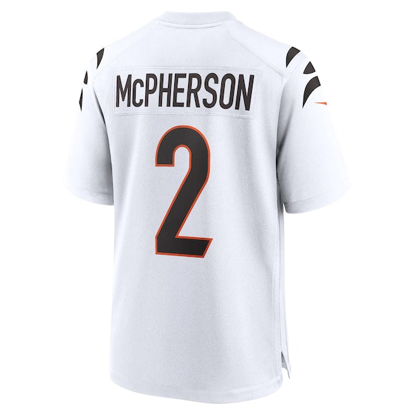 Evan McPherson Cincinnati Bengals Nike Game Player Jersey - White - Image 3
