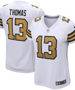 Michael Thomas New Orleans Saints Nike Women's Alternate Game Jersey - White/Black