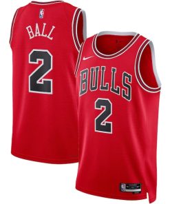 Lonzo Ball Chicago Bulls Nike Unisex Swingman Jersey - Icon Edition - Red