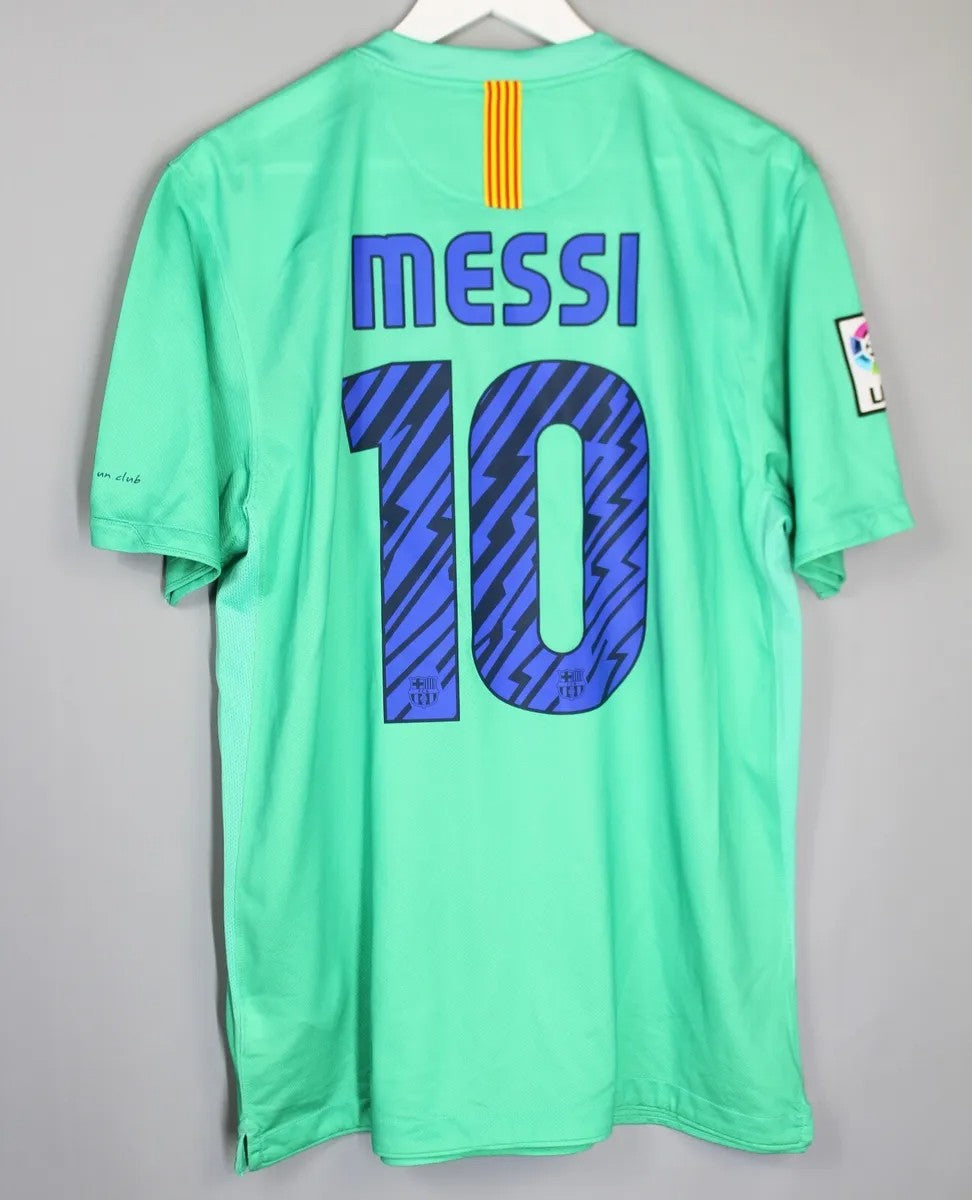 Barcelona 2010-11 Away Vintage Jersey - Image 3
