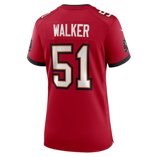 David Walker Tampa Bay Buccaneers Nike Women's Team Game Jersey - Red - Image 3