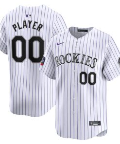 Colorado Rockies Nike 2024 MLB World Tour Mexico City Series Home Limited Pick-A-Player Jersey?¨C White