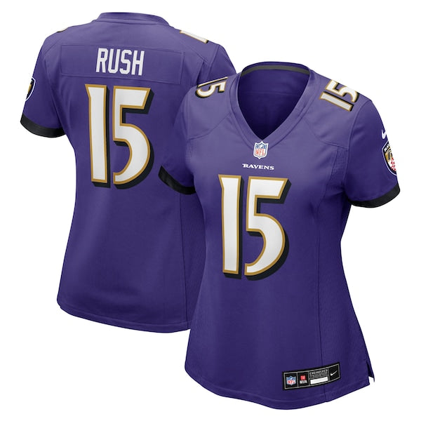Cooper Rush Baltimore Ravens Nike Women's Team Game Jersey - Purple