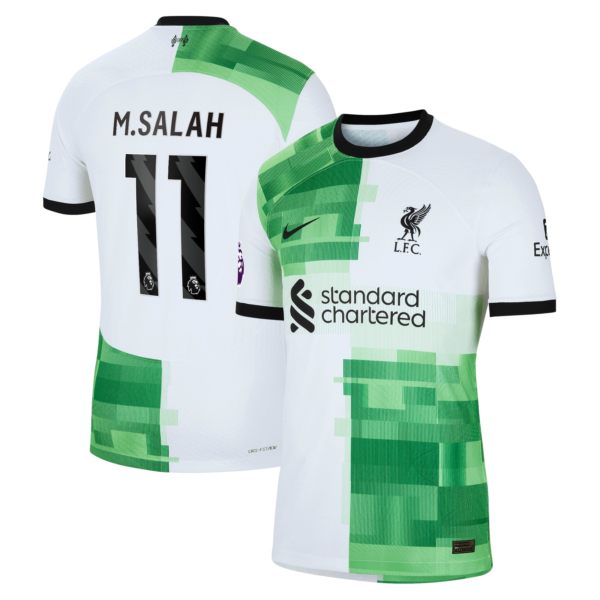 Mohamed Salah Liverpool Nike 2023/24 Home Authentic Player Jersey - Red/White - Image 6