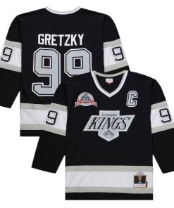 Wayne Gretzky Los Angeles Kings 1992-93 Power Play Jersey - Black